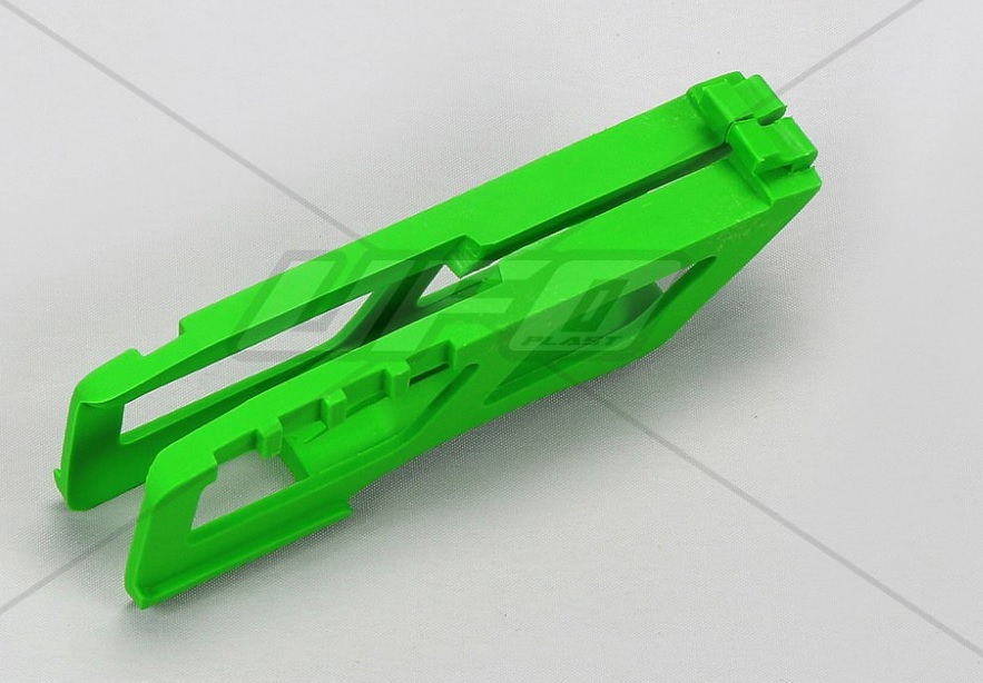 UFO vodítko řetězu KAWASAKI KXF 250/450 09-26, barva zelená