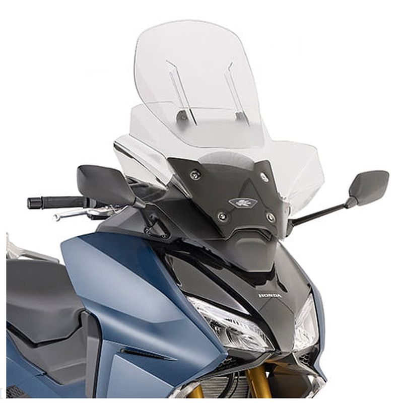KAPPA adjustable windscreen HONDA FORZA 750 21-24 (height 60 X width 64 cm) (clear) - replaces KAF1186