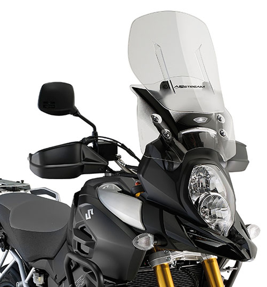 KAPPA plexi štít SUZUKI DL1000 V-STROM (14-19) s regulací AIRFLOW průhledný - nahrazuje KAF3105