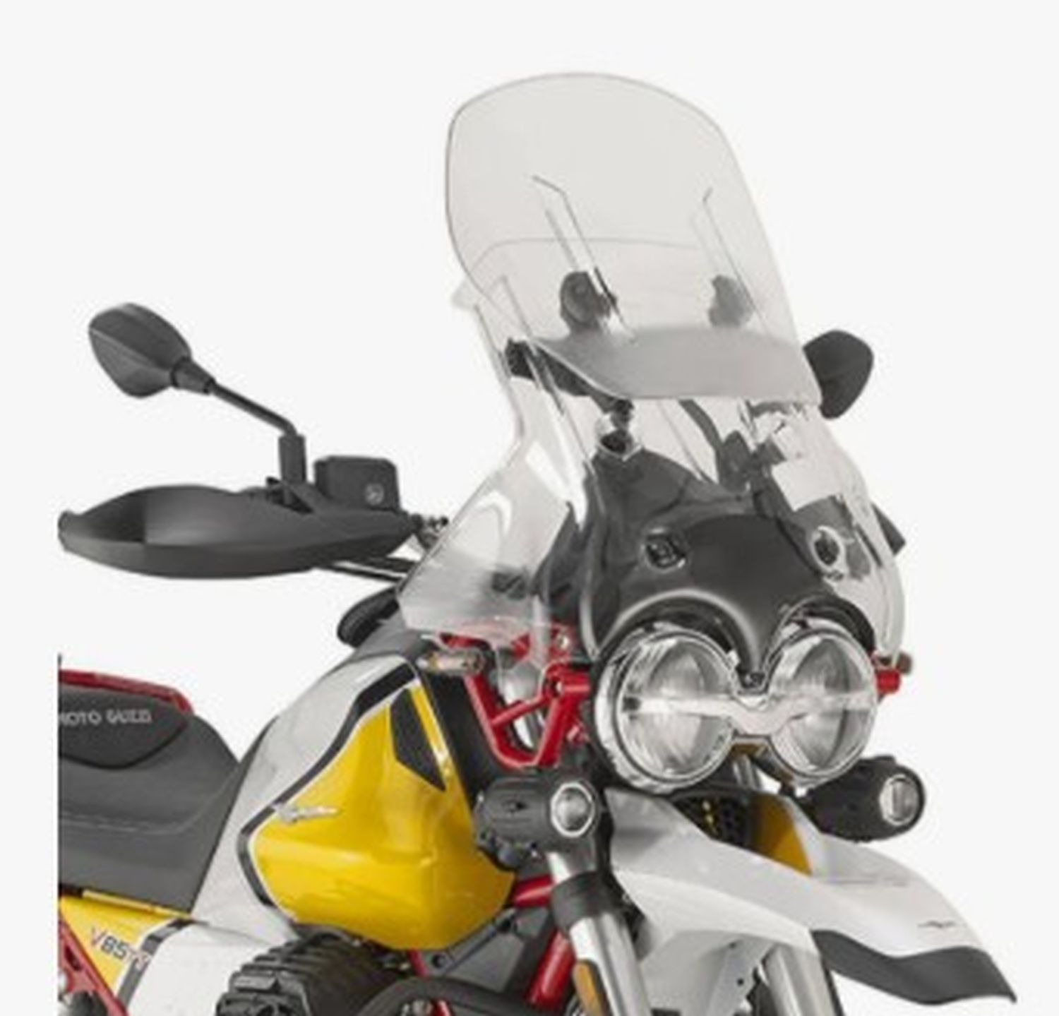 KAPPA plexi štít MOTO GUZZI V85 TT 19-23 s regulací AIRFLOW průhledný - nahrazuje KAF8203
