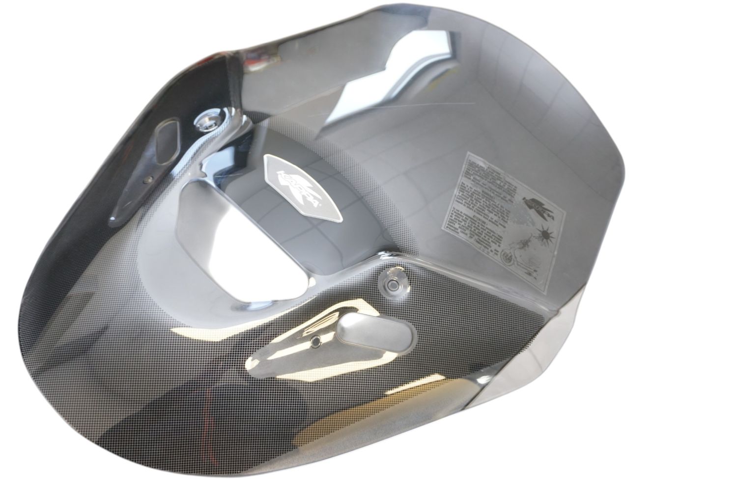 KAPPA plexi štít HONDA NT 1100 25, 60 X 49 cm průhledný (11 cm vyšší než originál)- poškrábání na štít