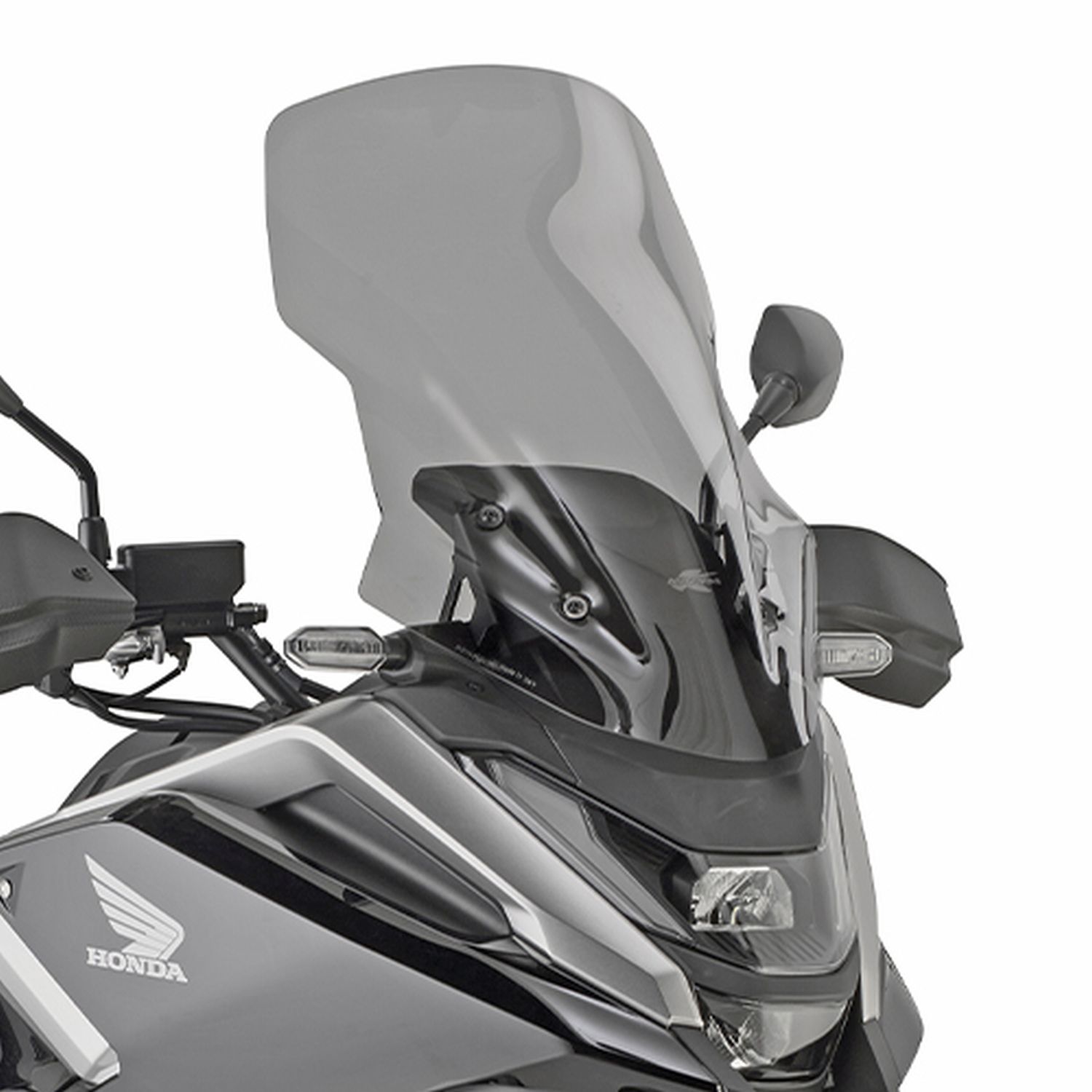 KAPPA 2026/03 plexi štít HONDA NC 750 X 25-, (52,5 X 37cm) ztmavená (12,5 cm vyšší než originál)