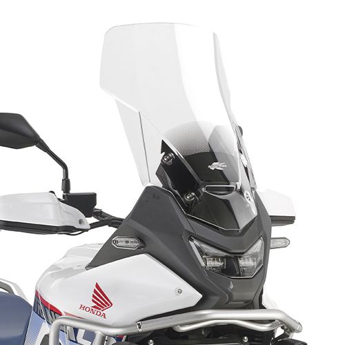 KAPPA windscreen HONDA XL 750 TRANSALP 25- (height 56 cm x width 38.5 cm) clear (16 cm taller than original)