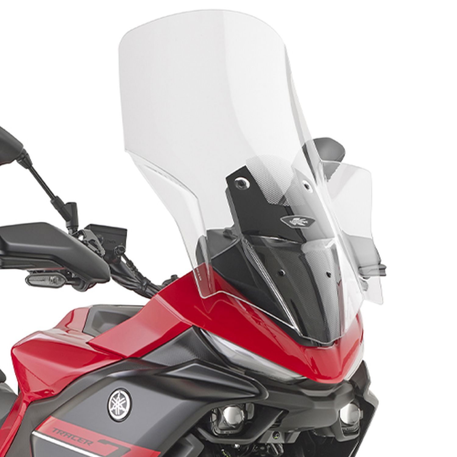 KAPPA plexi štít YAMAHA TRACER 7 25- (64,5 cm x 49 cm) průhledný (25,5 cm vyšší než originál)