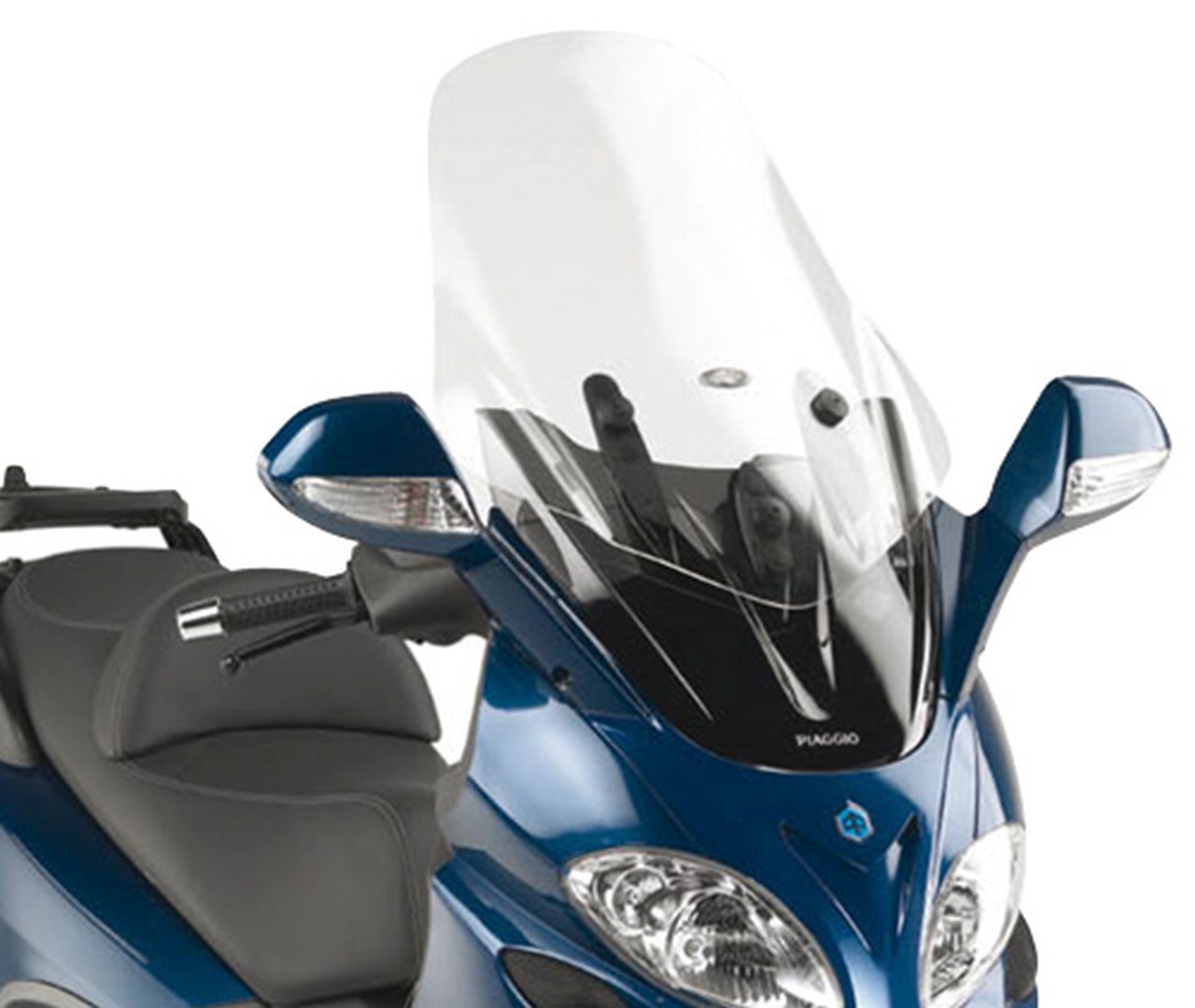 KAPPA plexi štít PIAGGIO X9 200-250-500 EVOLUTION (03-08) 65 X 50 cm průhledný