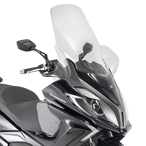 KAPPA plexi štít KYMCO doWNTOWN 125 ABSI 15-24, doWNTOWN 350I 15-24 92,5 X 63,5 cm průhledný