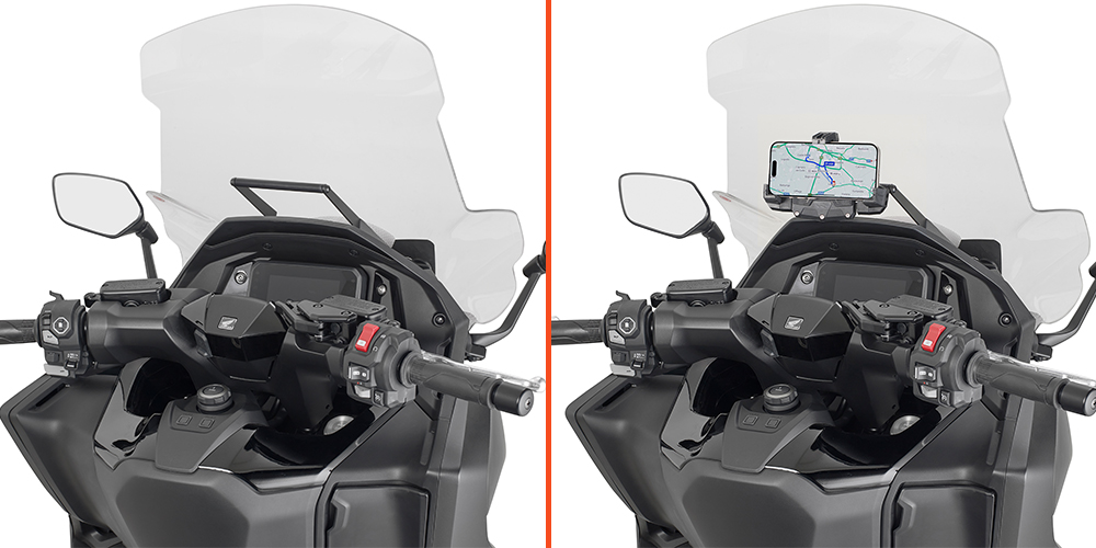 KAPPA příčník pro montáž brašen a držáků GPS/smartphone HONDA FORZA 750 '25-26