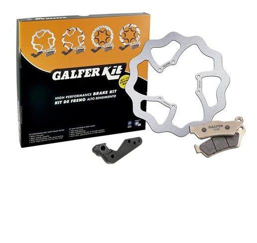 GALFER set HONDA crf 250/450r 19- (disc and brake pads front plus adapter SP059) (oversize 270) (KG082WS2)