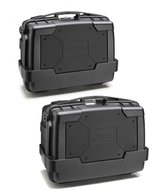 KAPPA side cases 46l monokey KGR46 garda black line solid (pair = 2 pieces) + additional lock - replaced by KGR46npack2 (KGR46NNPACK2)