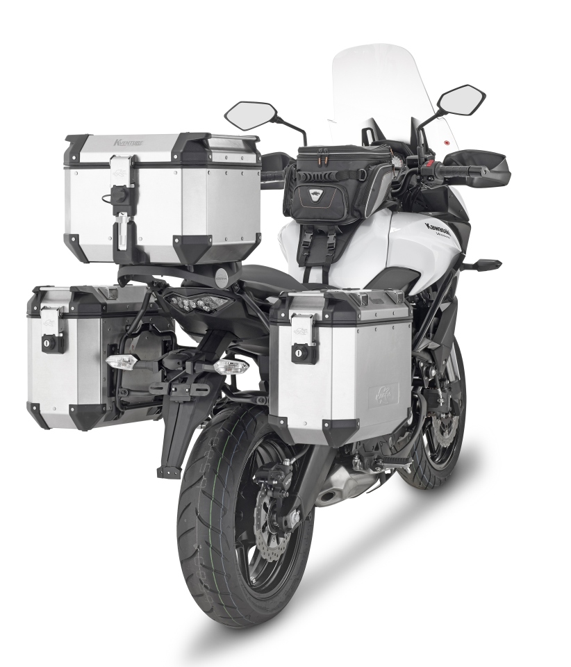 KAPPA boční nosič kufru MONOKEY KAWASAKI VERSYS 650 (15-25) - také pod kufry MONOKEY kmS KMISSION ALU