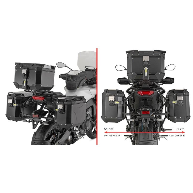 Side luggage carrier KAPPA KLO2171CAM