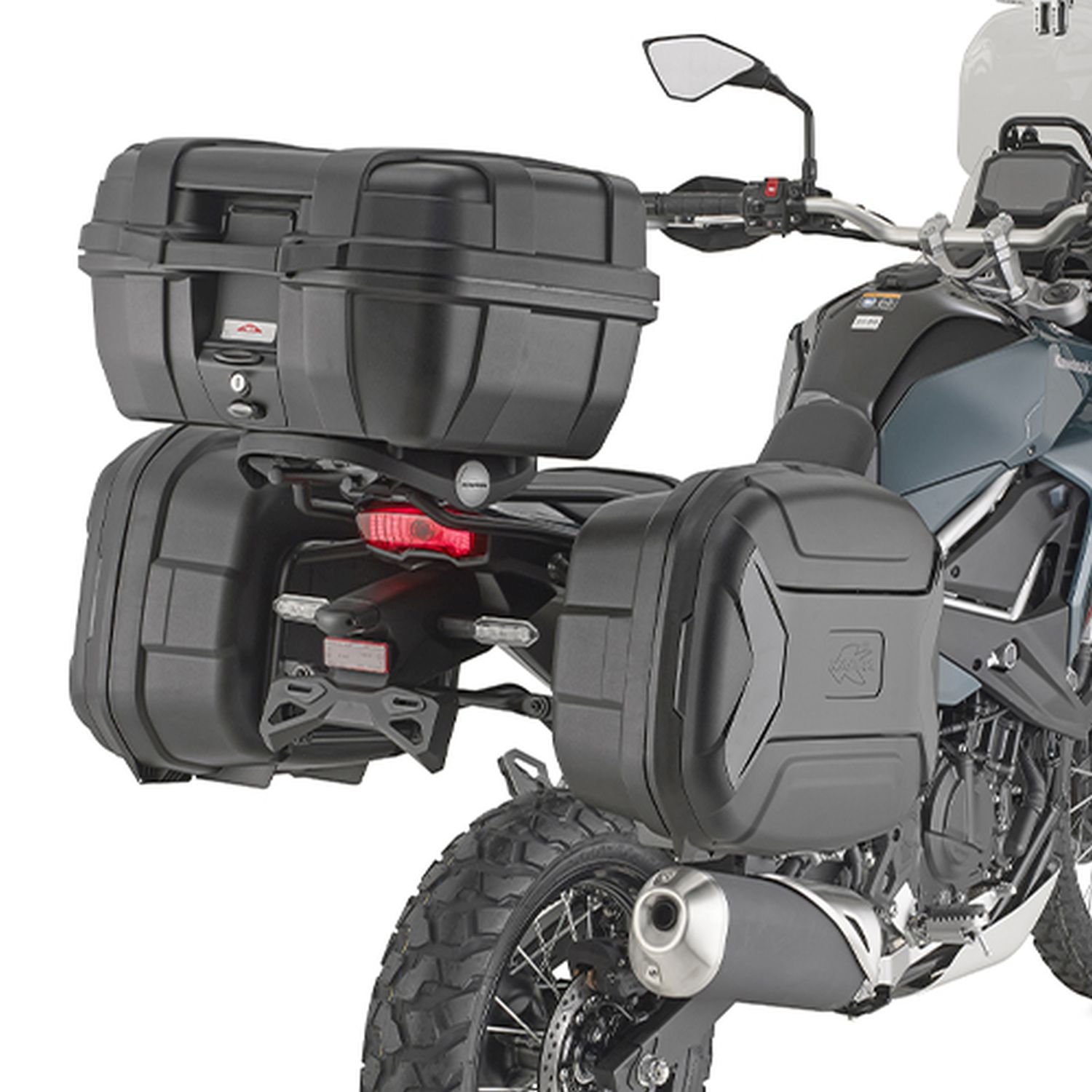 KAPPA nosič bočních kufrů MONOKEY KAWASAKI KLE 500 / SE '26- - také pro kufry MONOKEY KMS K'MISSION ALU