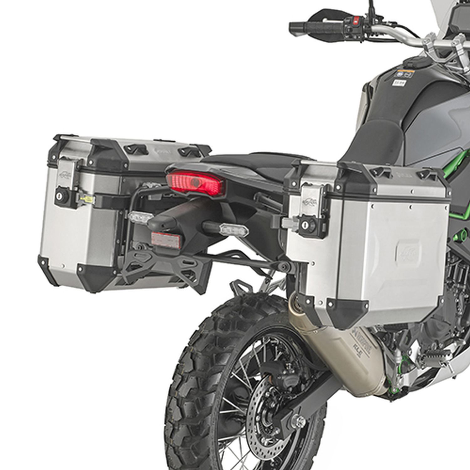 KAPPA nosič bočních kufrů MONOKEY CAM SIDE KAWASAKI KLE 500 / SE '26, - pro kufry KVG K'VOYAGER ALU - pravý KVGS33 zkosený ( )
