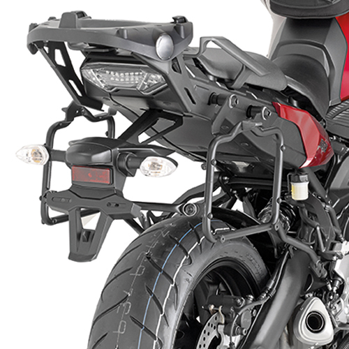 KAPPA boční nosič kufru rychlá montáž MONOKEY YAMAHA MT 09 850 TRACER 15-17 - také pod kufry MONOKEY kmS KMISSION ALU