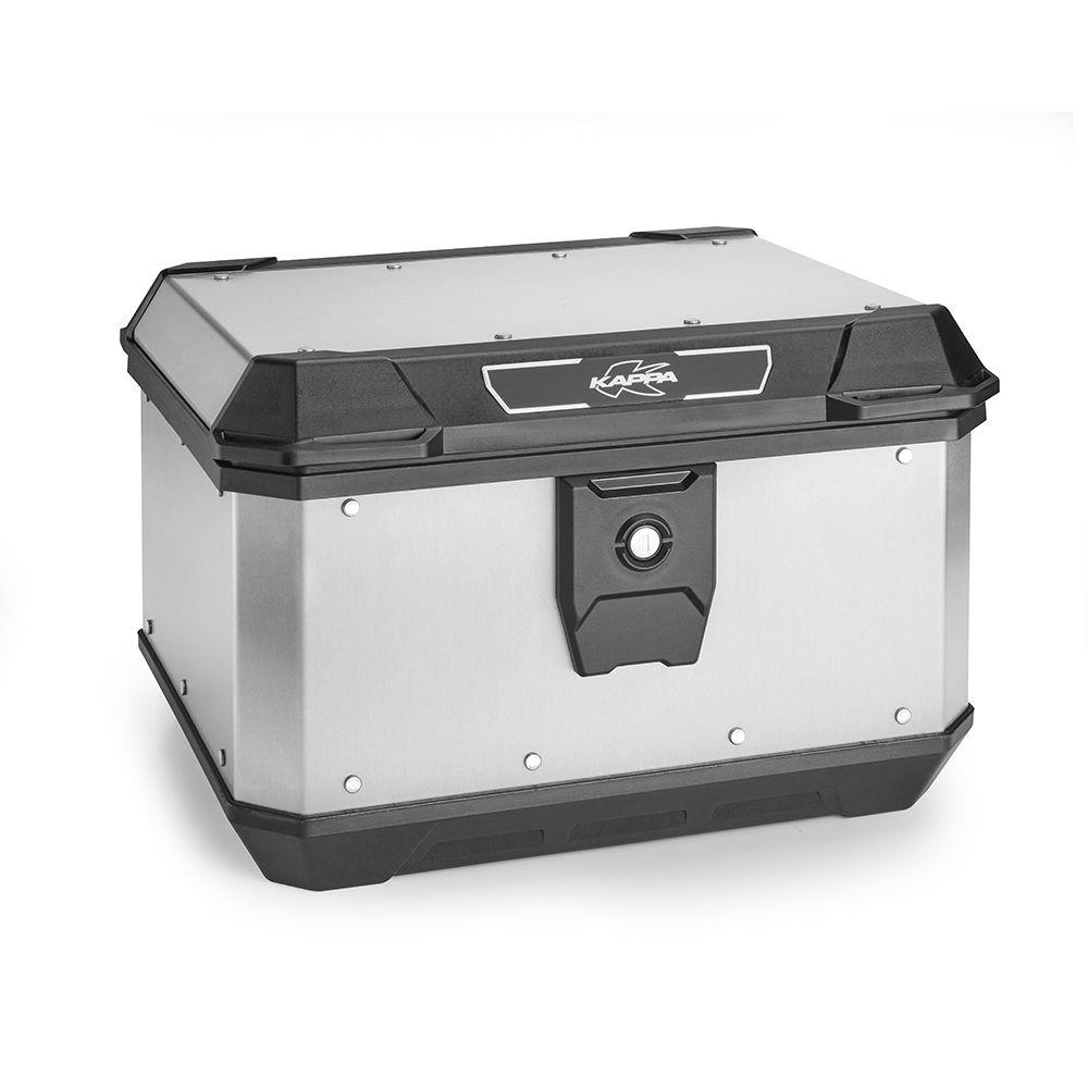 KAPPA 2026/01 zadní kufr MONOLOCK 40L kmX400A KmetrOBOX hliníkový stříbrná