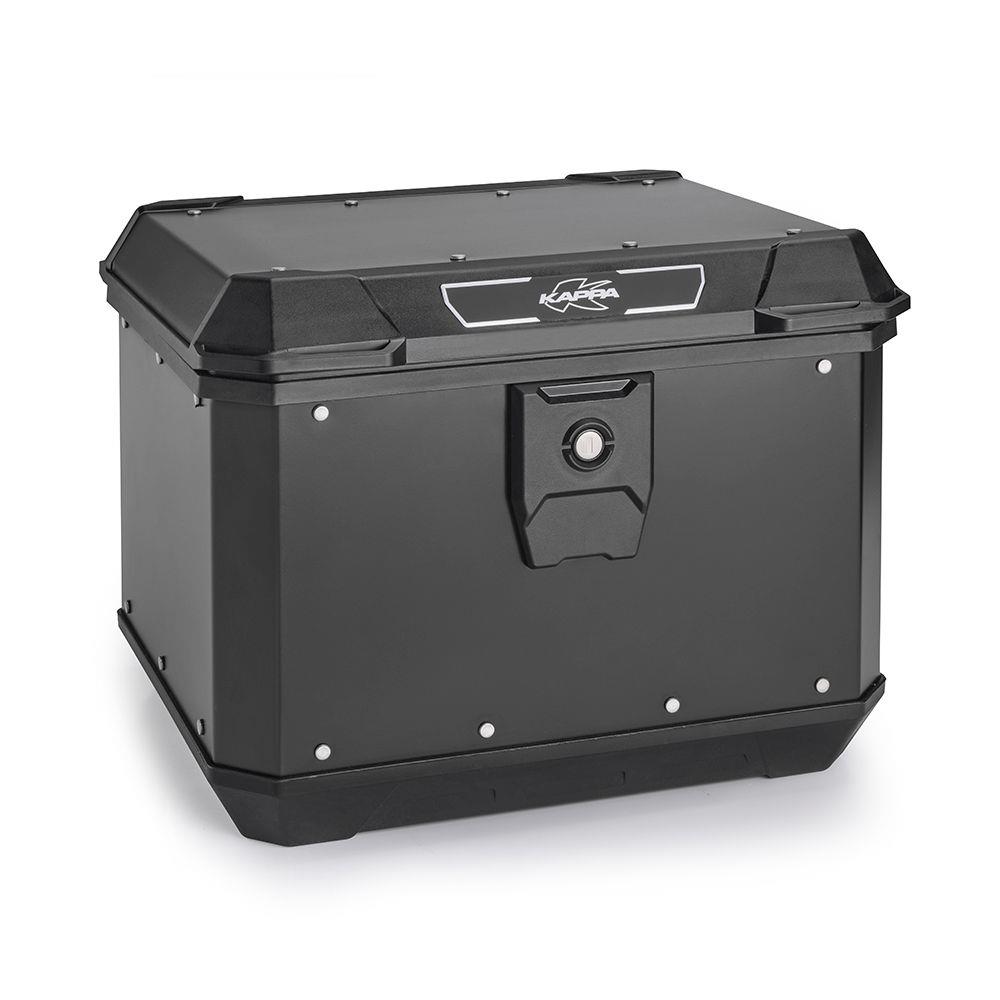 KAPPA 2026/01 zadní kufr MONOLOCK 50L kmX500B KmetrOBOX hliníkový černá