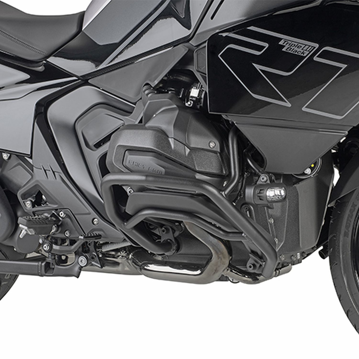 KAPPA padací rámy ochrany motoru BMW R 1300 RT '26- barva černá