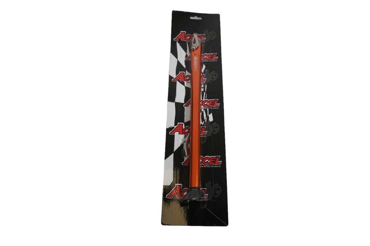 ACCEL stojan SUPERMOTO KTM EXC / EXC-F / XC-W / XC / XC-F 17-23, HUSQVARNA FE / TE 17-23, GAS GAS EX 300 / EX / EC 250 F / 350 F / 450 F 21-23 barva oranžová