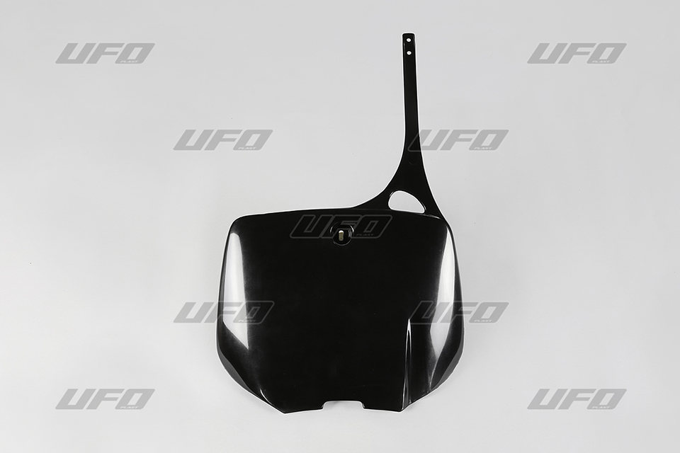 UFO tabulka na startovací číslo KTM 125/200/250/300/360/380/400/500/520/620 93-98 barva černá (UFO tabulka na startovací číslo KTM)