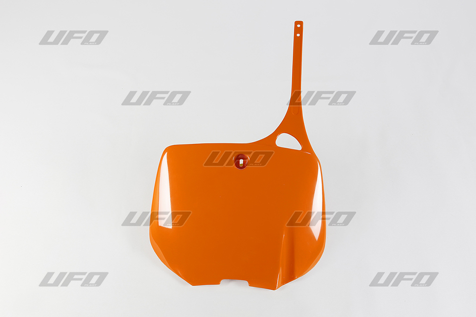 UFO tabulka na startovací číslo KTM 125/200/250/300/360/380/400/500/520/620 93-98 barva oranžová 98-17