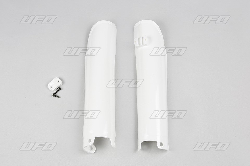 UFO kryty předních tlumičů KTM SX/SXF 01-06, EXC 01-07 barva bílá (UFO kryty předních tlumičů KTM SX/SXF 01-06, EXC 01-07 barva bílá)