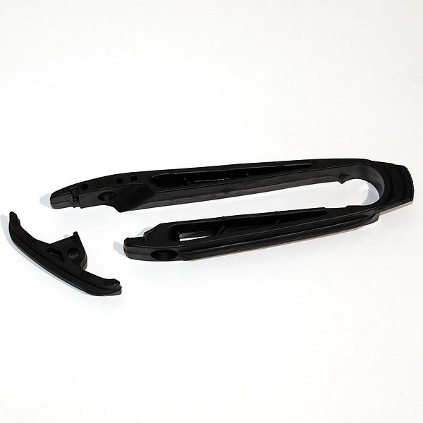 UFO kluzák řetězu (malý i velký) KTM SX 07-09, EXC 08-11 barva černá (77304066000) (UFO kluzák řetězu (malý i velký) KTM SX 07-09, EXC 08-11 barva)