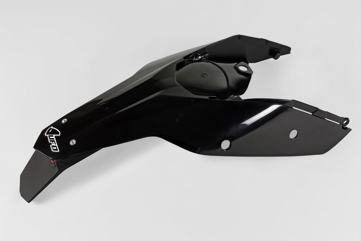 UFO zadní blatník KTM SX 07-10, EXC 08-11 se světlem barva černá ( ENDURO se světlem LED ) (UFO zadní blatník KTM SX 07-10, EXC 08-11 se světlem)