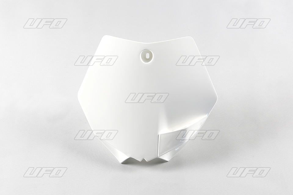 UFO tabulka na startovací číslo KTM SX 65 09-15 barva bílá