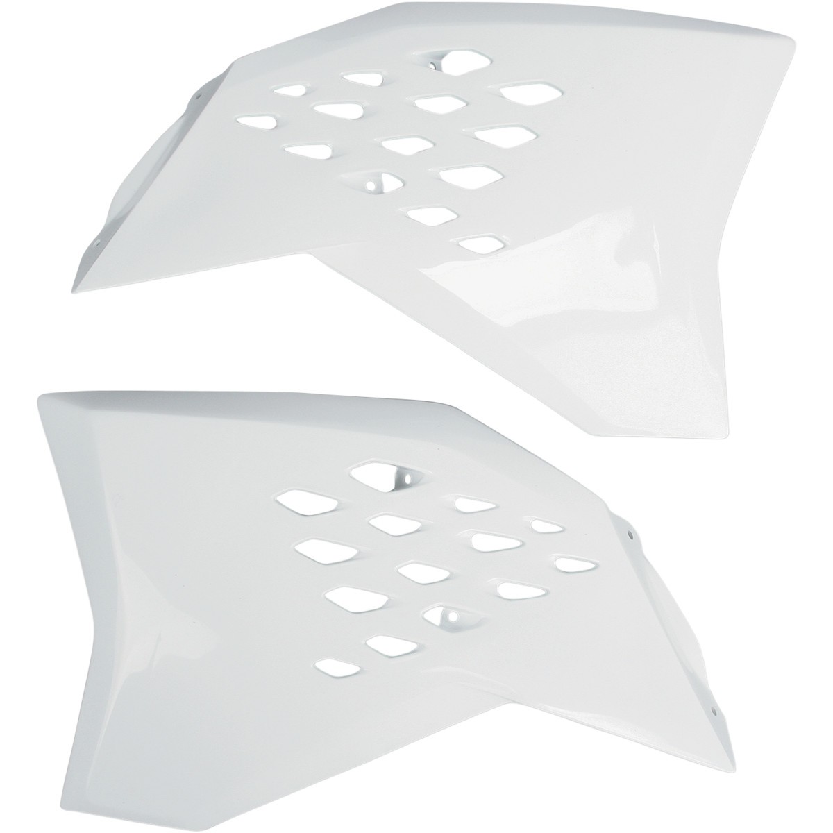 UFO kryty chladiče KTM SX-SXF-EXC 09-10 barva bílá KTM = KT03095047 - (UFO kryty chladiče KTM SX-SXF-EXC 09-10 barva bílá KTM = KT03095047 -)