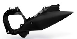 UFO boční tabulky na startovací číslo KTM SX/SXF 11-15, EXC 12-15 barva černá (s airboxem)