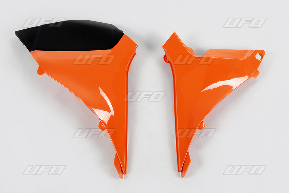 UFO kryty vzduchového filtru KTM SX 11, SXF 11-12 barva oranžová (UFO kryty vzduchového filtru KTM SX 11, SXF 11-12 barva oranžová)