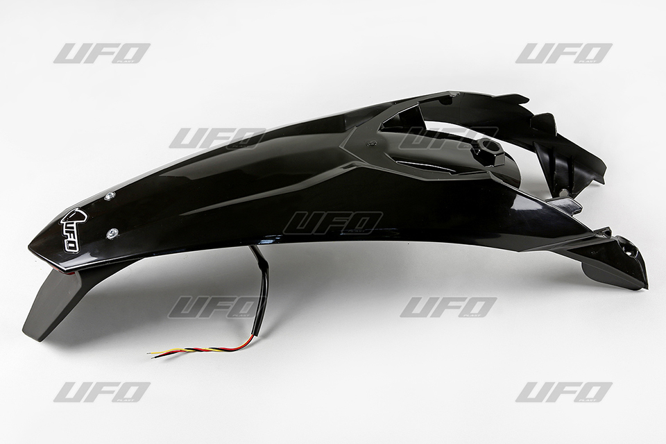 UFO zadní blatník KTM SX/SXF 11-13 se světlem barva černá ( ENDURO se světlem LED ) (UFO zadní blatník KTM SX/SXF 11-13 se světlem barva černá ()
