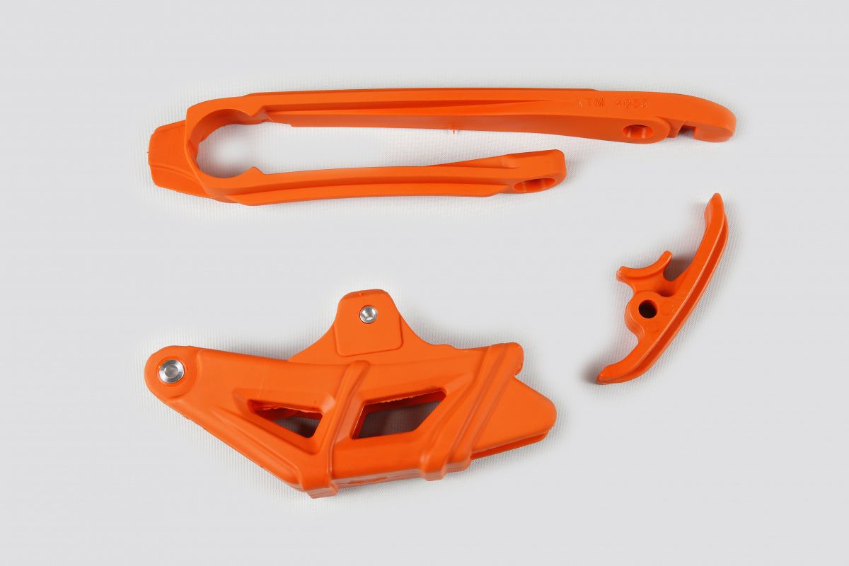 Complete slider (small and large) + chain guide UFO KT04036127