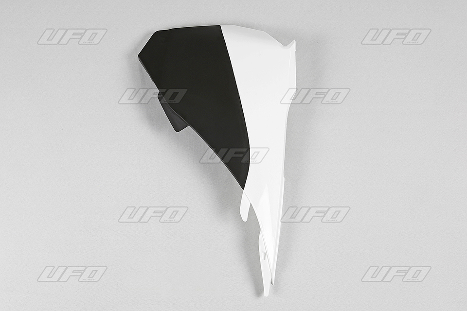 UFO kryty vzduchového filtru (1 kus levý) barva OEM (bílá/černá) KTM