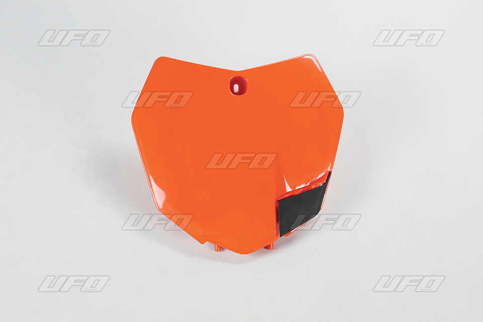 UFO tabulka na startovací číslo KTM SX/SXF 13-15, SX 250 16 barva oranžová (UFO tabulka na startovací číslo KTM SX/SXF 13-15, SX 250 16 barva)
