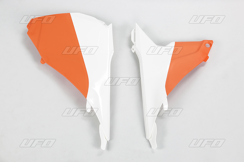 UFO kryty vzduchového filtru barva OEM 15 (bílá/oranžová) KTM