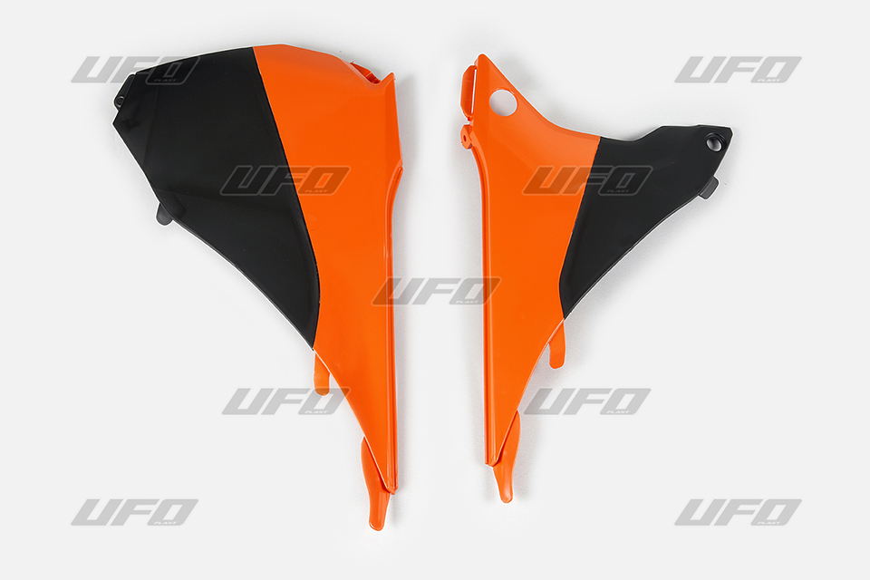 UFO kryty vzduchového filtru barva OEM 14 (černá/oranžová) KTM