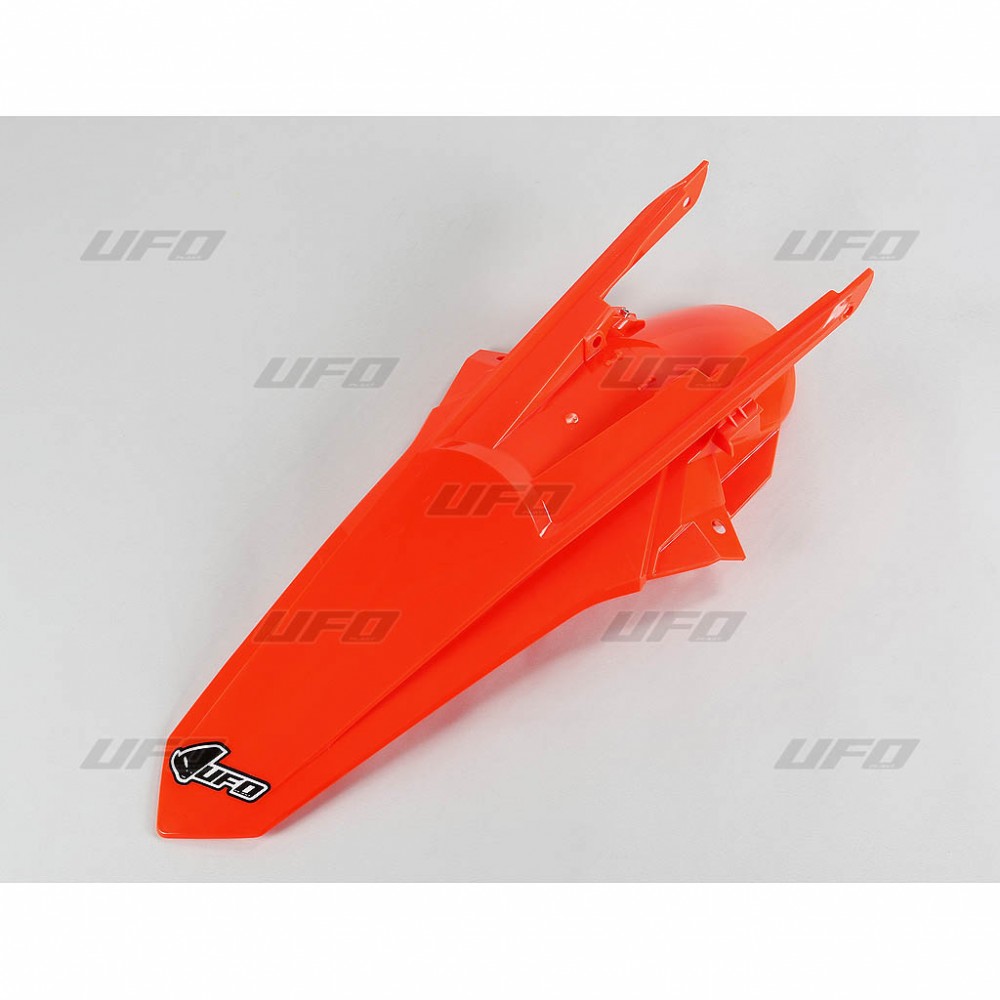 UFO zadní blatník KTM SX/SXF 16-18 (kromě SX 250 16), barva oranžová fluorescenční (UFO zadní blatník KTM SX/SXF 16-18 (kromě SX 250 16), barva)