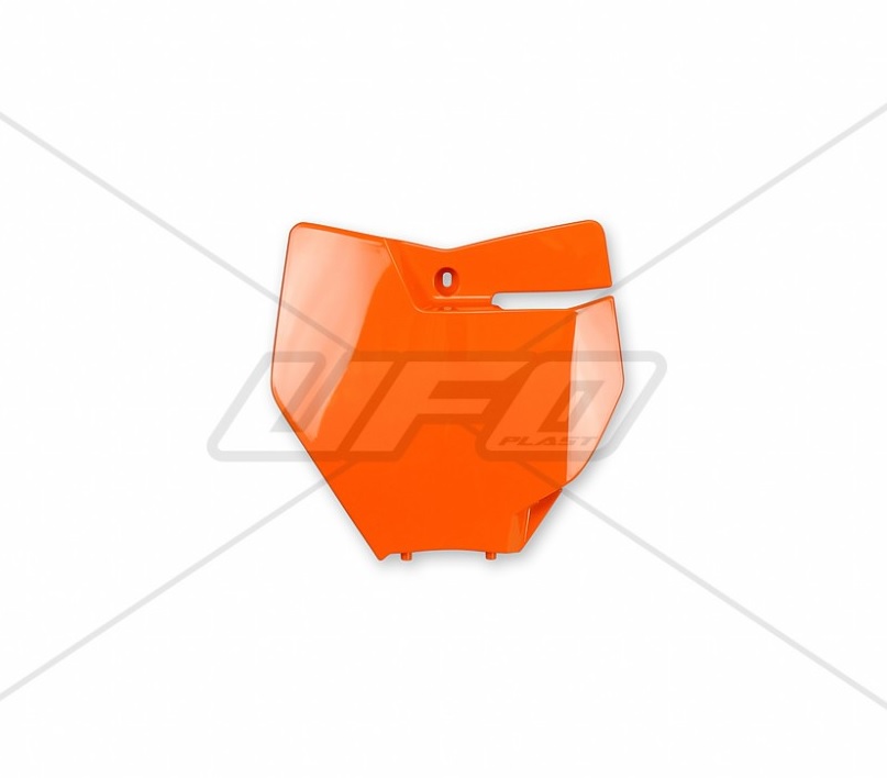 UFO tabulka na startovací číslo KTM SX/SXF 16-18 (kromě SX 250 16) barva oranžová (UFO tabulka na startovací číslo KTM SX/SXF 16-18 (kromě SX 250 16))