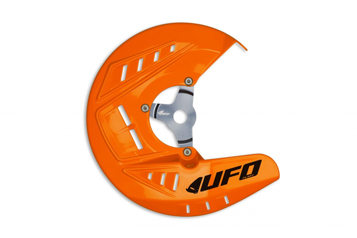 UFO kryt brzdového kotouče KTM SX 125/150/250, EXC 125/200/250/300 TPI, SX-F/EXC-F 250/350/450 15-21, barva oranžová - nahrazený DC01014127 (UFO kryt)