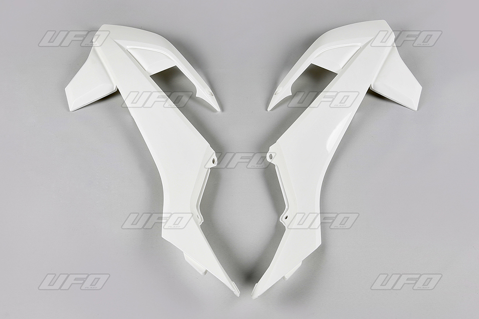 UFO kryty chladiče KTM SX 65 16-18 barva bílá - nahrazuje GG07105041 (UFO kryty chladiče KTM SX 65 16-18 barva bílá - nahrazuje GG07105041)