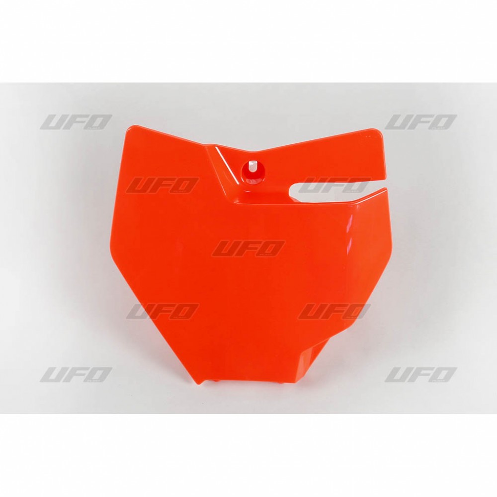 UFO tabulka na startovací číslo KTM SX 85 18-19 barva oranžová fluorescenční (UFO tabulka na startovací číslo KTM SX 85 18-19 barva oranžová)
