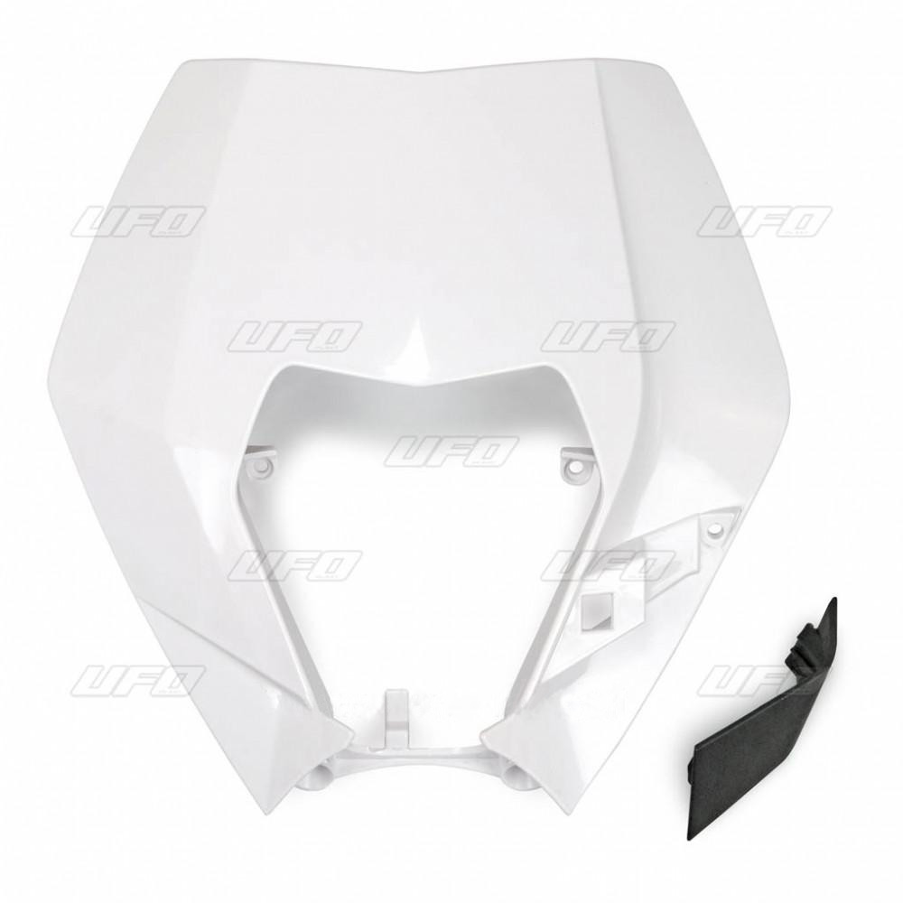 UFO kryt předního světla KTM EXC/EXCF 09-13 barva bílá (vzor OEM)