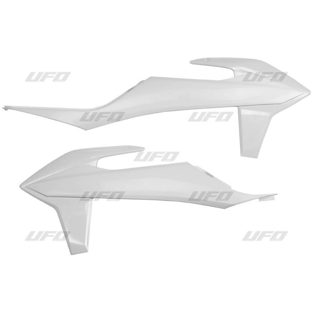 UFO kryty chladiče KTM SX/SXF 19-20 barva bílá 2020 (UFO kryty chladiče KTM SX/SXF 19-20 barva bílá 2020)