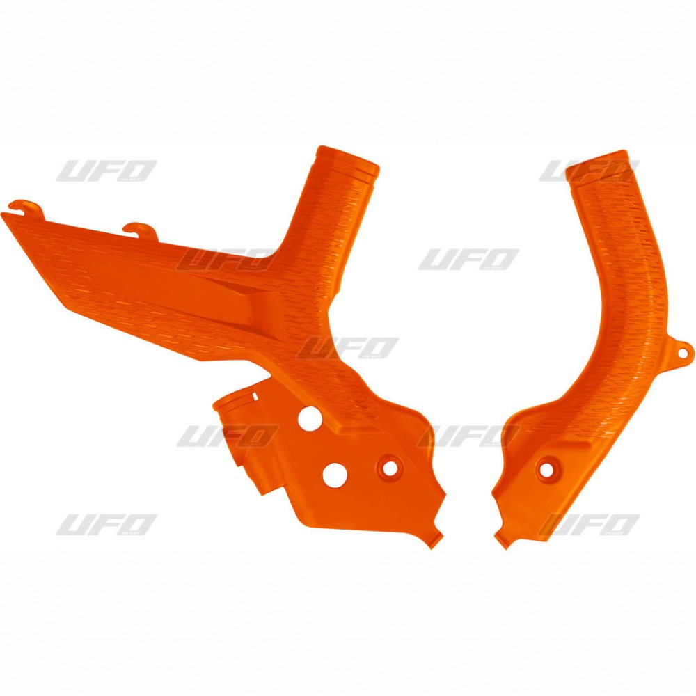 UFO kryty rámu KTM SXF 19-21 barva oranžová (UFO kryty rámu KTM SXF 19-21 barva oranžová)