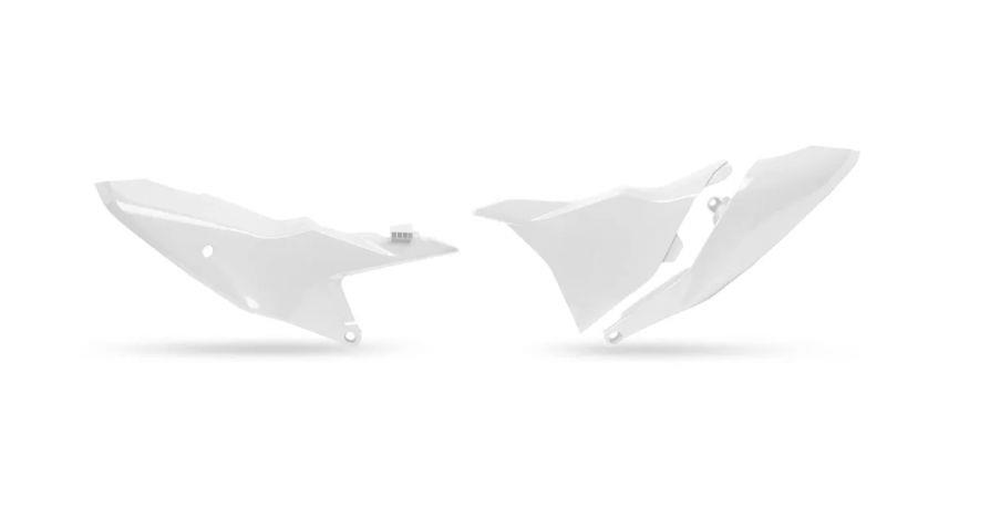 UFO 2025/11 boční tabulky na startovací číslo KTM SX 85 18-26 barva bílá (UFO 2025/11 boční tabulky na startovací číslo KTM SX 85 18-26 barva bílá)