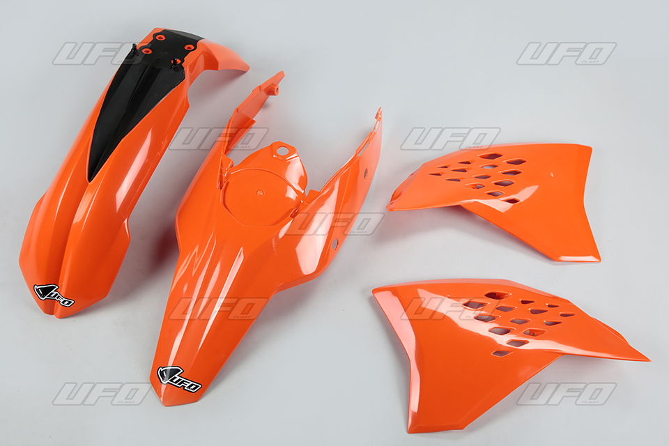 UFO kompletní sada plastů KTM EXC 09-10 barva oranžová (KT511E127)