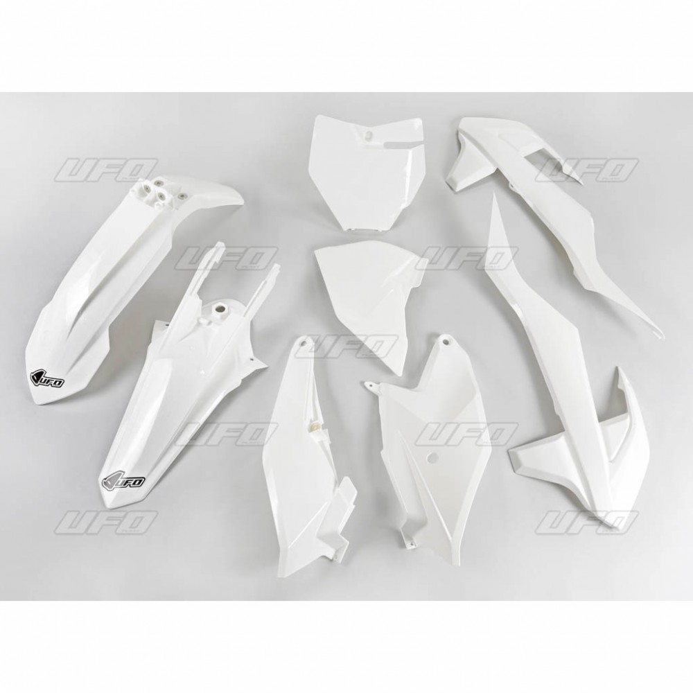 UFO kompletní sada plastů KTM SX 85 18-24 barva bílá (KT519E047)