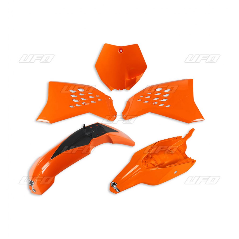 UFO kompletní sada plastů KTM SX 65 12-15 barva oranžová (KT525E127)