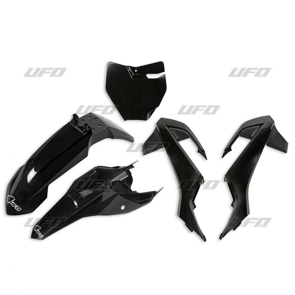 UFO kompletní sada plastů KTM SX 65 16-23 barva černá (KT526E001) (UFO kompletní sada plastů KTM SX 65 16-23 barva černá (KT526E001))